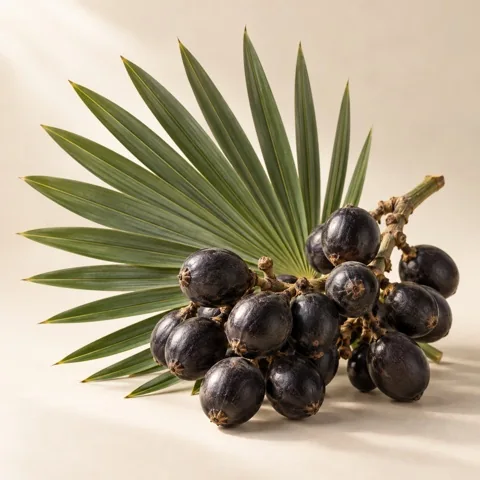Saw Palmetto: representación ilustrativa con IA